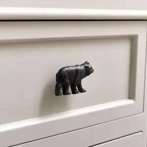 Melody Maison Matte Black Bear Drawer Knob