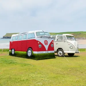 Volkswagen Red Camper van Quick pitch 4-man Tent