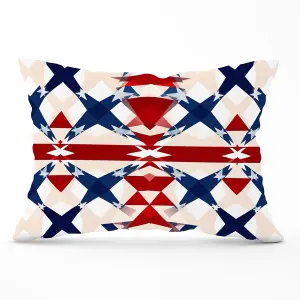 American Flag Abstract Pattern Cushions 33cm x 48cm