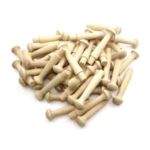 Oakcrafts - Birch Shaker Peg 3.5" - Pack of 50