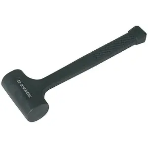 2lb Dead Blow Hammer with Rubber Head - 900g Anti-Rebound Mallet for Precision Work