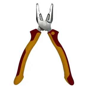 Wiha Electricians Pliers Cutters VDE Industrial Professional Snips Grippers 26717 - 225mm High-Leverage Combination Pliers