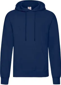 Fruit Of The Loom Classic Hooded Sweatshirt 62208 Navy Blue L Colour: