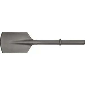 140 x 570mm Clay Breaker Spade Bit - 1 & 1/4" Hex Shank - Impact Demolition