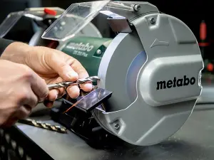 Metabo DS 200 Plus 600W Bench Grinder for Precision Grinding and Sharpening Tasks