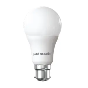 paul russells LED Bayonet Cap B22, 100w Equivalent, 13W 1521LM, 2700K Warm White, BC GLS Light Bulbs