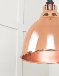 Smooth Copper Brindley Pendant