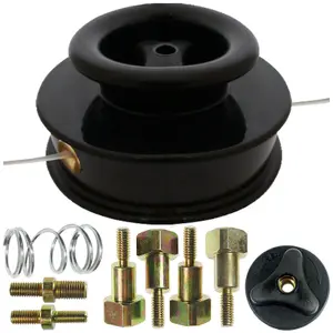 SPARES2GO Strimmer Line Head Manual Feed Spool compatible with Stihl Trimmer Brushcutter