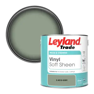 Leyland Trade Vinyl Soft Sheen Walls & Ceilings Emulsion Paint (S 4010-G30Y) - 2.5L