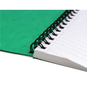 Silvine Luxpad A5 Wirebound Notebook (Pack of 6) Green (A5)