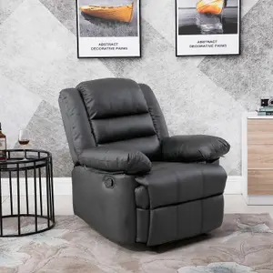 Hawthorne Recliner Armchair Grey