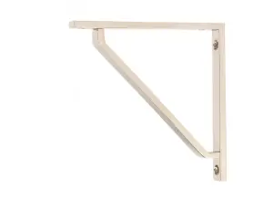 Polished Nickel Barton Shelf Bracket (150mm x 150mm)