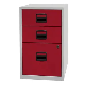 41.3cm Wide 3 -Drawer File Cabinet Red