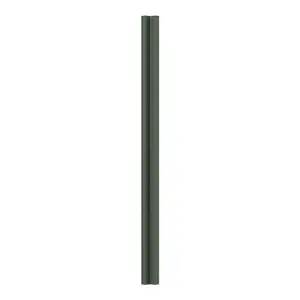 GoodHome Artemisia Matt dark green shaker Matt dark green Standard Corner post, (W)34mm (L)715mm