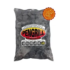 PENGRILL 240 Bag Aromatic Lava Rock (Lavasteine) Replacement