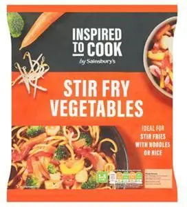 Sainsbury's Stir Fry Vegetables 500G