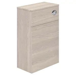 Novela Back to Wall Toilet WC Unit in Light Wood