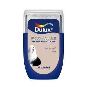 Dulux Easycare Washable & Tough Soft stone Matt Wall & ceiling Emulsion paint, 30ml Tester pot