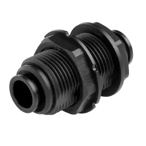 John Guest Speedfit 12mm Bulkhead Union - PM1212E