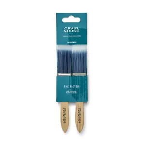 Craig & Rose Sample Brush Twin Pack 1-inch