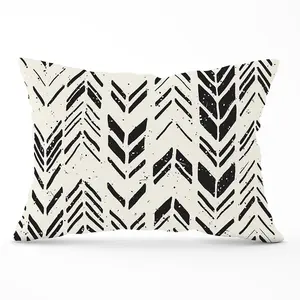 Hand Drawn Chevron Pattern Cushions 33cm x 48cm