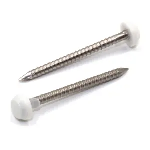 Rapierstar StarPin Polymer Headed Pins - 30mm, White