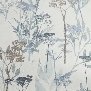 Superfresco Easy Solstice Pale Blue Floral Wallpaper