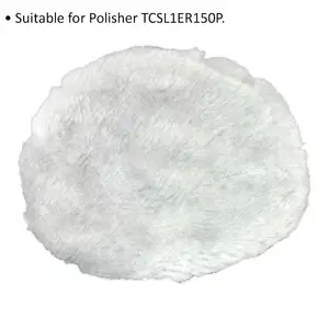 High-Quality 150mm Soft Touch Terry Bonnet for ys04165 60W Orbital Car Polisher