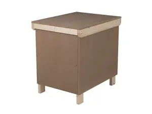 Wooden MDF Top Workbench With Lockable Cupboard (V.9) (H-90cm, D-70cm, L-90cm)