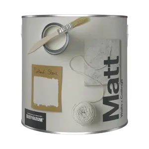 Rust-Oleum Washable Matt Wall Paint - Portland Stone 2.5L