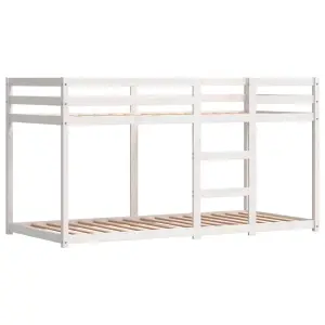 Berkfield Bunk Bed without Mattress Pink 80x200 cm Solid Wood Pine