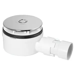 McAlpine ST90CP10-NRV 90mm Shower Trap with Non-Return Valve