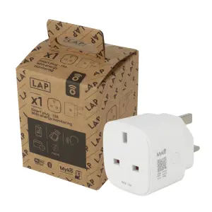 LAP Myko Compact Smart Plug With energy monitoring 240V