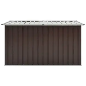 vidaXL Garden Storage Box Brown 171x99x93 cm