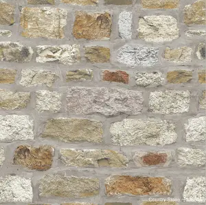 Arthouse Country Stone Wallpaper