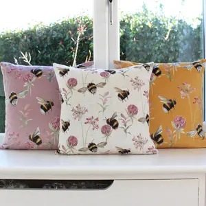 Floral Square Throw Cushion