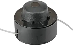 SPARES2GO 2m Dual Line & Spool compatible with Powerbase 250W (597645) Strimmer Trimmer (1.3mm)