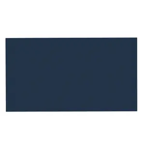 GoodHome Perma Satin Blue Square edge MDF Worktop (T) 2.8cm x (L) 80.5cm x (W) 45.2cm