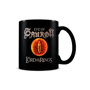 The Lord Of The Rings Eye of Sauron Heat Changing Mug Black/Orange (One Size)