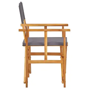 Berkfield Director's Chairs Solid Acacia Wood