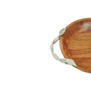 Interiors by Premier Vine Acacia Wood Bowl