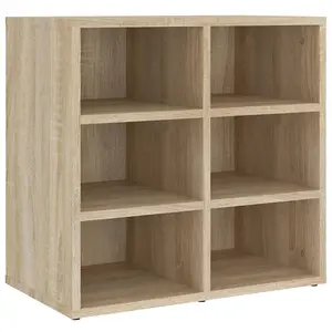 Berkfield Shoe Cabinets 2 pcs Sonoma Oak 52.5x30x50 cm