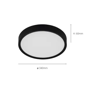 EGLO Musurita LED-CL black/white