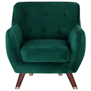 Armchair BODO Velvet Emerald Green