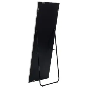 Standing Mirror ANSOUIS Faux Leather White