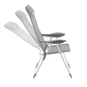 Ananio Folding Camping Chair (Set of 2) Light Grey