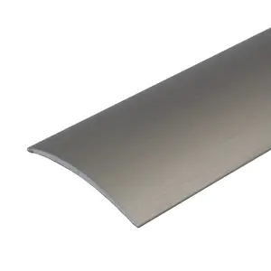 A04 49mm Anodised Aluminium Door Threshold Strip - Inox, 0.93m