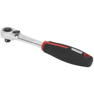 Compact 1/4 Inch Head Ratchet Wrench with 72-Tooth Mechanism for Precision Ratcheting