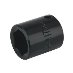 Sealey Impact Socket 17mm 3/8"Sq Drive