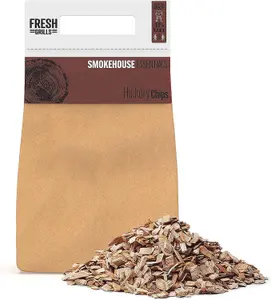 Fresh Grills Smokehouse Essentials Wood Chips 0.7kg -Hickory